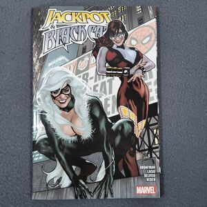Jackpot & Black Cat Trade Paperback Book Marvel Comics VERY GOOD Condition